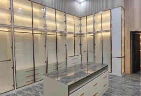 Thi Công Hoàn Thiện Cánh Kính Tủ Áo Tại Quận 10 | TP_Luxury