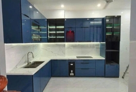 Mẫu Tủ Bếp Nhôm Hợp Kim Chữ L Hiện Đại: Giải Pháp Đỉnh Cao Cho Căn Bếp Việt