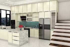Tủ Bếp Nhôm Hợp Kim Cánh Kính: Nâng Tầm Không Gian Sống Hiện Đại