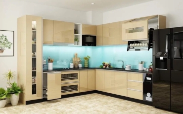 Thi công tủ bếp nhôm kính An Bình – Biên Hòa Đồng Nai | Thiên Phát – Bền đẹp 20 năm