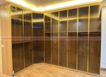 Sản xuất thi công cánh kính tủ quần áo uy tín nhất thị trường