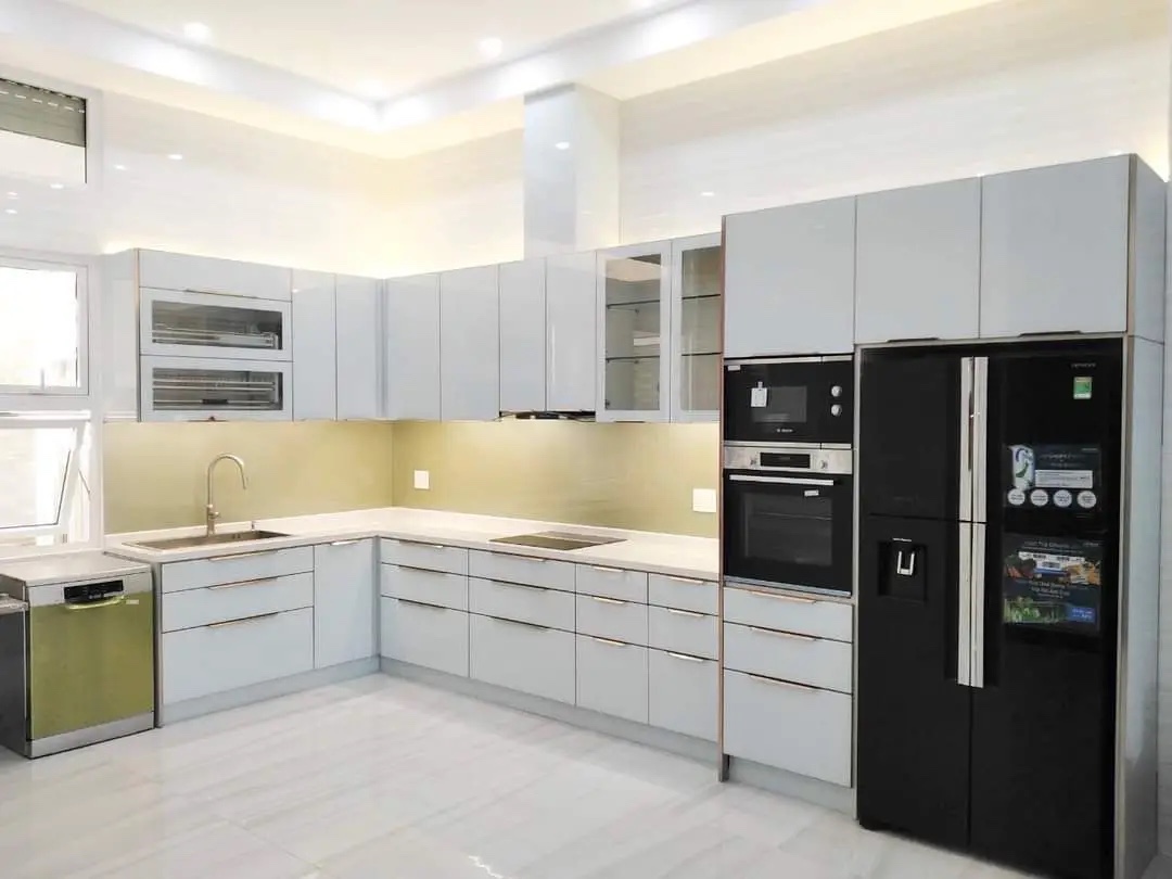 Tủ bếp nhôm Đồng Nai (nhà Chị Lan)