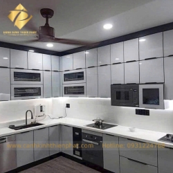 TỦ BẾP NHÔM TẤM VĨNH LONG