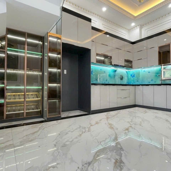 Tủ Bếp Hợp Kim Nhôm Nguyên Tấm