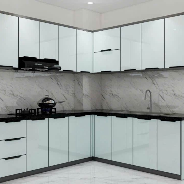 Tủ Bếp Hợp Kim Nhôm Nguyên Tấm